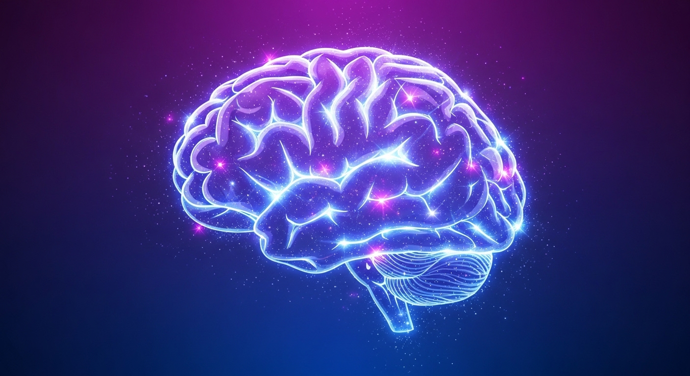 Magical brain audio thumbnail - Genius Wave focus reset